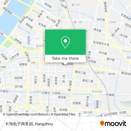 卡淘电子商务园 map