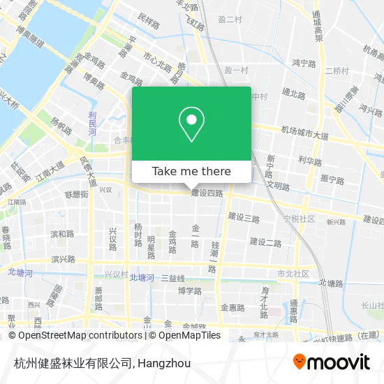 杭州健盛袜业有限公司 map