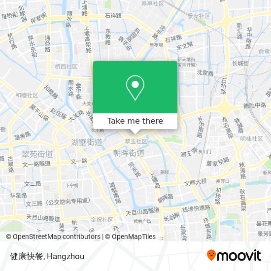 健康快餐 map