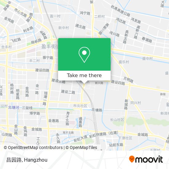 昌园路 map
