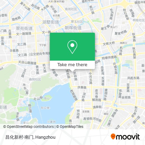 昌化新村-南门 map