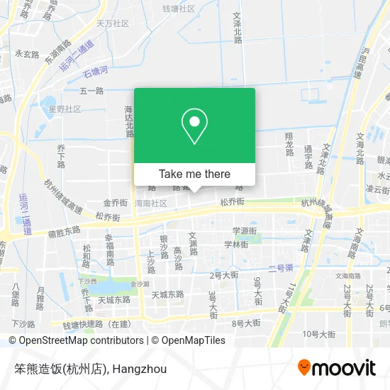笨熊造饭(杭州店) map
