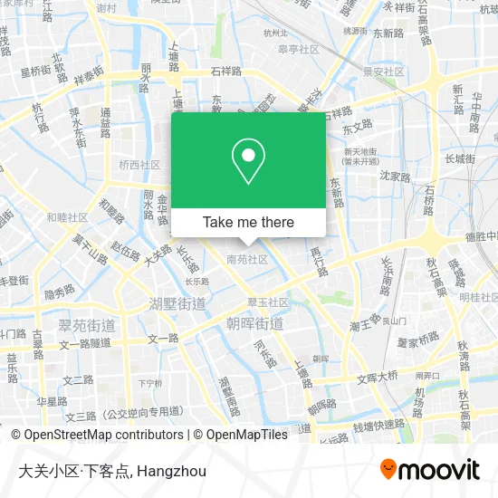 大关小区·下客点 map