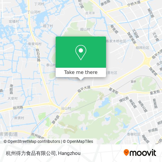 杭州得力食品有限公司 map