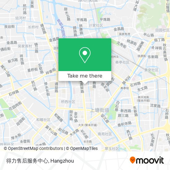 得力售后服务中心 map