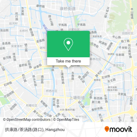 拱康路/茶汤路(路口) map