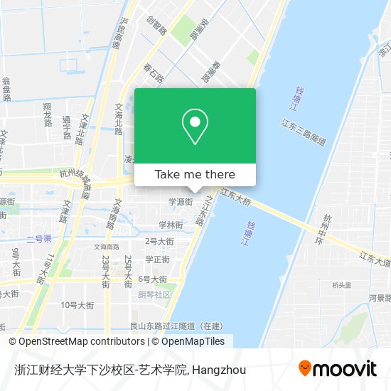浙江财经大学下沙校区-艺术学院 map