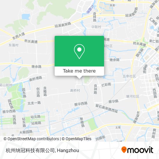 杭州纳冠科技有限公司 map
