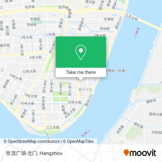 世茂广场-北门 map