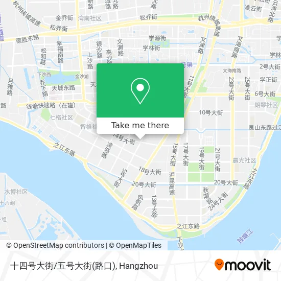 十四号大街/五号大街(路口) map