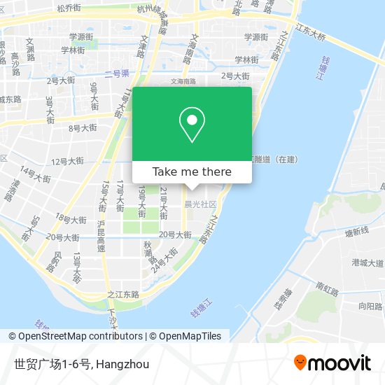 世贸广场1-6号 map