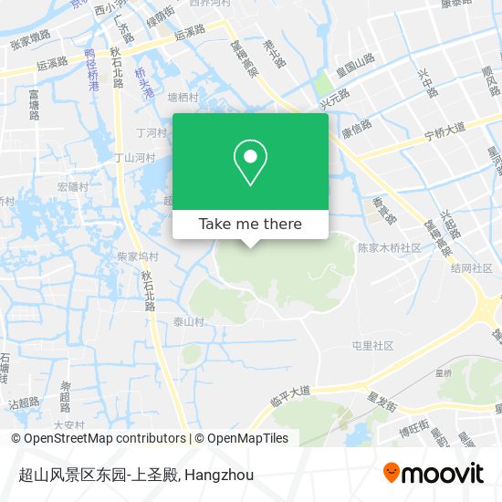超山风景区东园-上圣殿 map