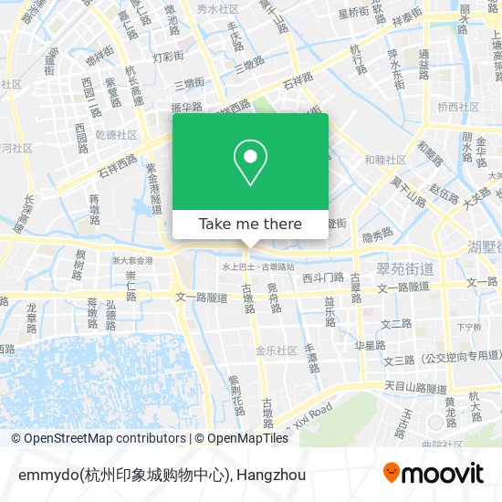 emmydo(杭州印象城购物中心) map