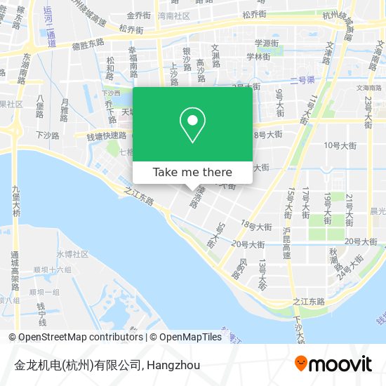 金龙机电(杭州)有限公司 map