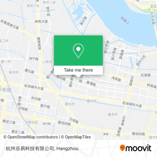 杭州谷易科技有限公司 map