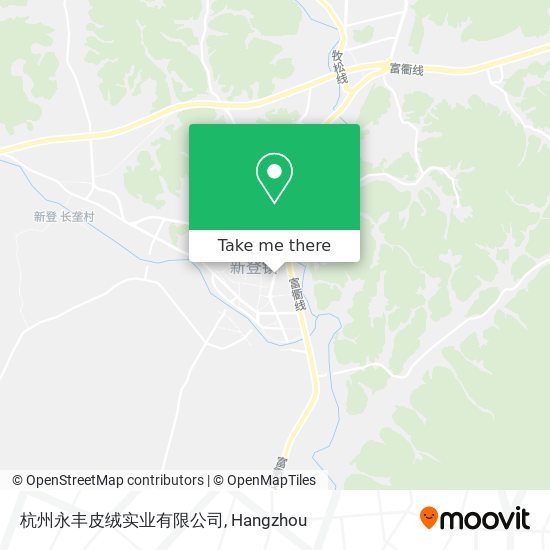 杭州永丰皮绒实业有限公司 map