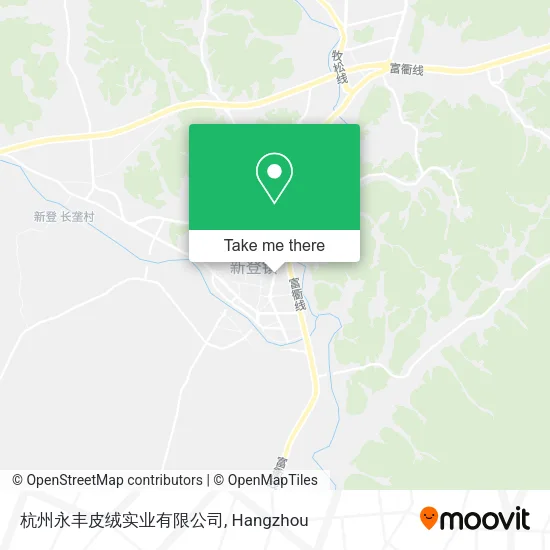杭州永丰皮绒实业有限公司 map