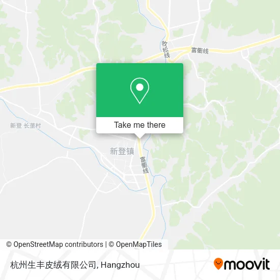 杭州生丰皮绒有限公司 map