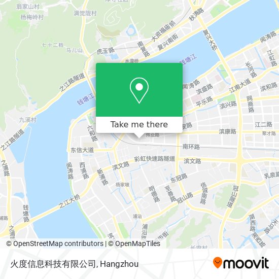 火度信息科技有限公司 map