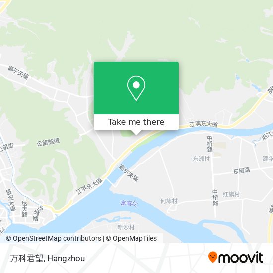 万科君望 map