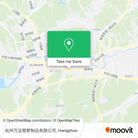 杭州万达塑胶制品有限公司 map