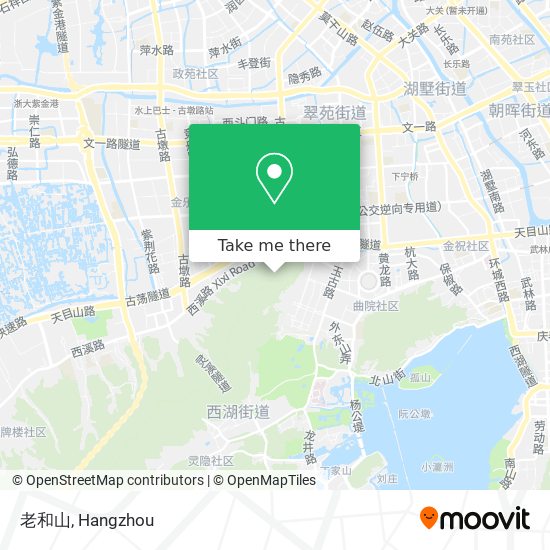老和山 map