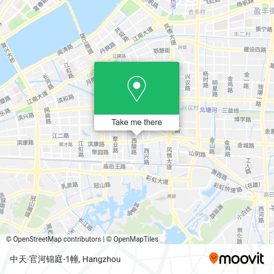 中天·官河锦庭-1幢 map