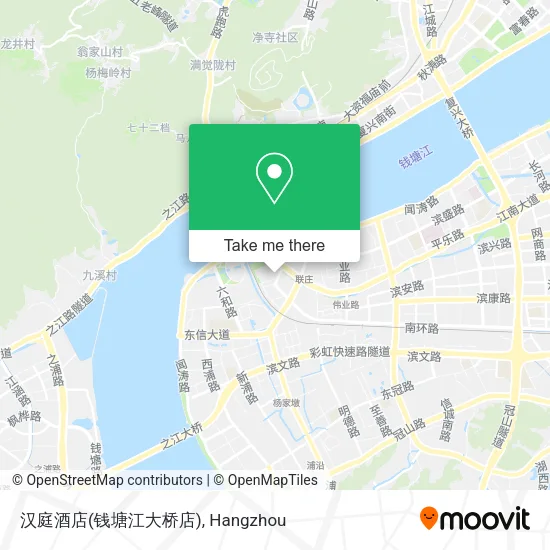 汉庭酒店(钱塘江大桥店) map