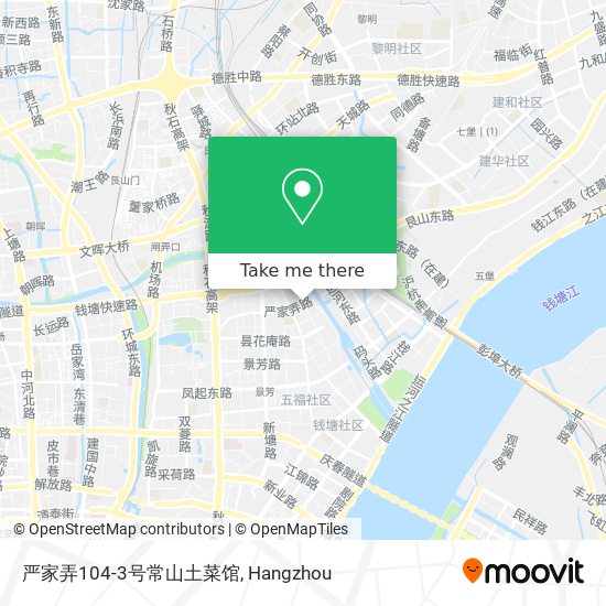 严家弄104-3号常山土菜馆 map