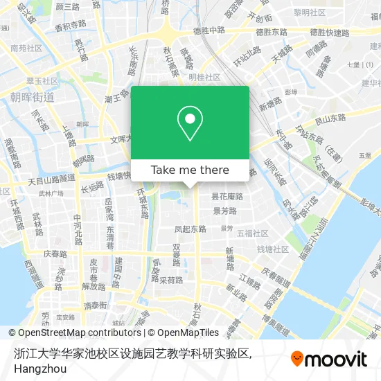 浙江大学华家池校区设施园艺教学科研实验区 map