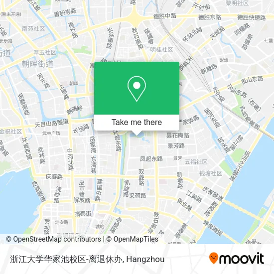浙江大学华家池校区-离退休办 map