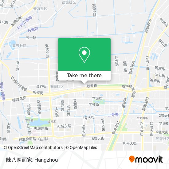 陳八两面家 map