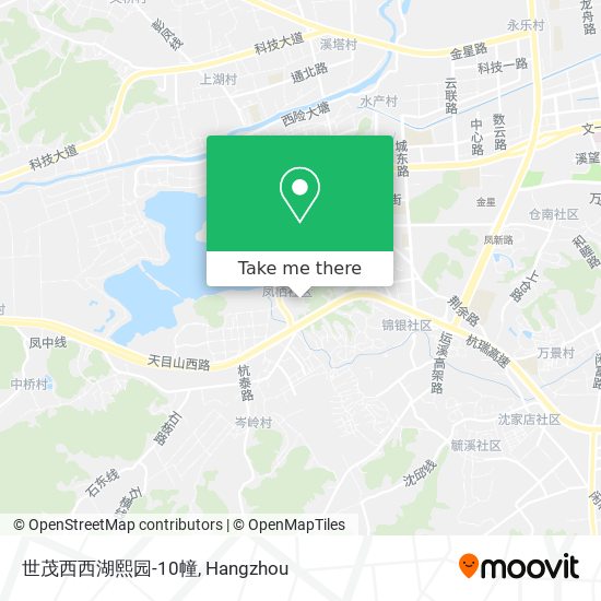 世茂西西湖熙园-10幢 map