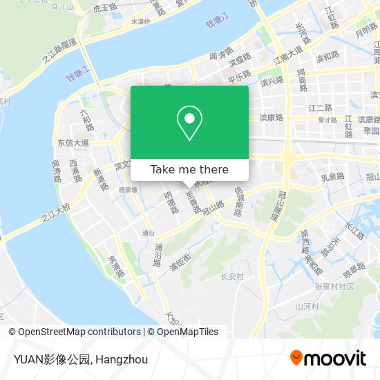 YUAN影像公园 map