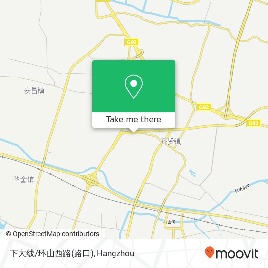 下大线/环山西路(路口) map