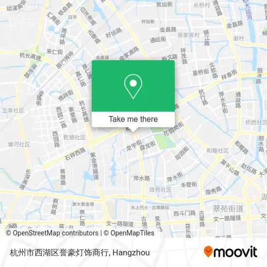 杭州市西湖区誉豪灯饰商行 map