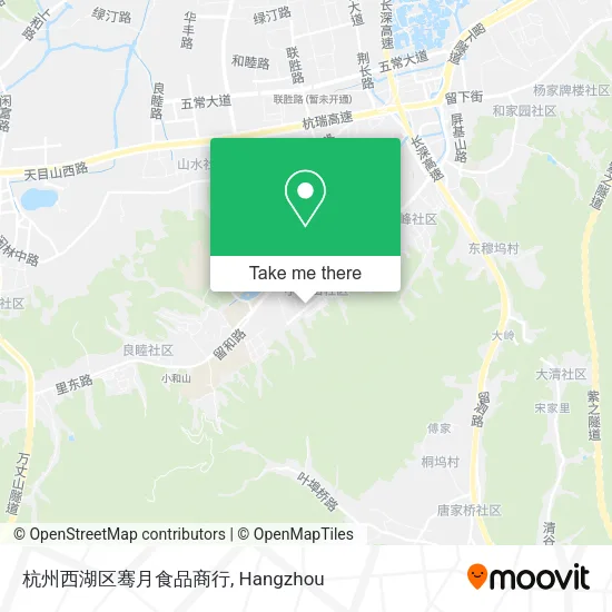杭州西湖区骞月食品商行 map