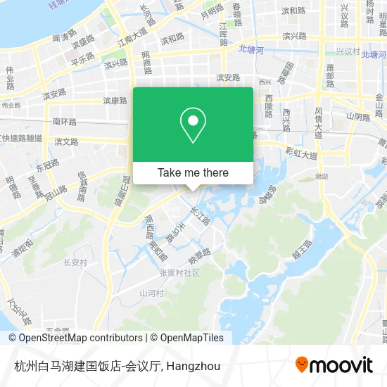 杭州白马湖建国饭店-会议厅 map