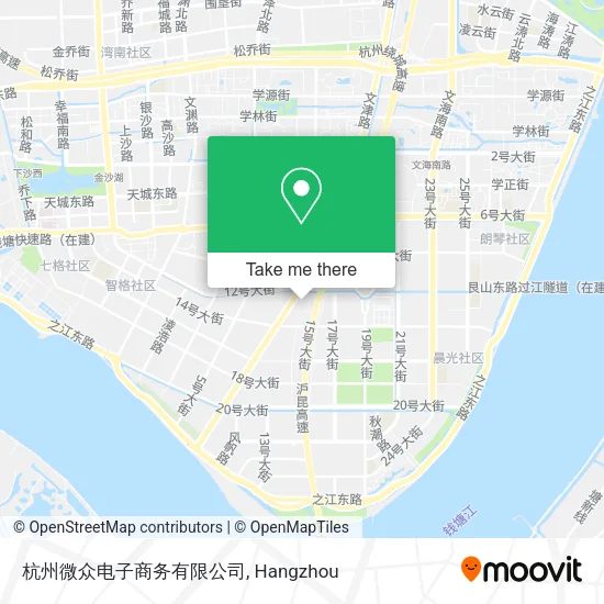 杭州微众电子商务有限公司 map