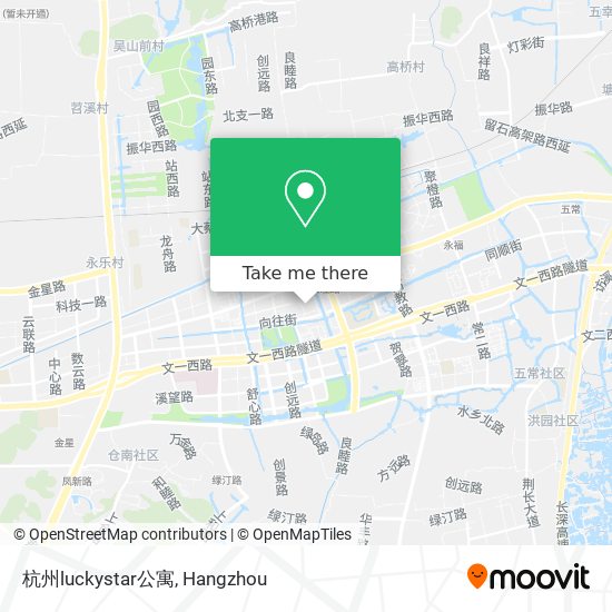 杭州luckystar公寓 map