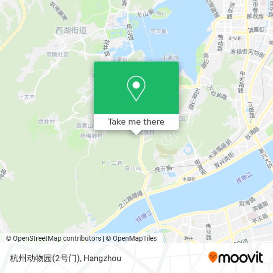 杭州动物园(2号门) map