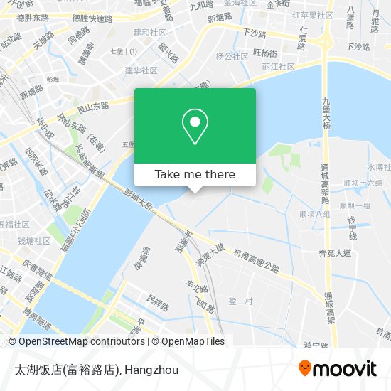 太湖饭店(富裕路店) map