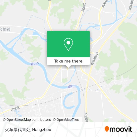 火车票代售处 map