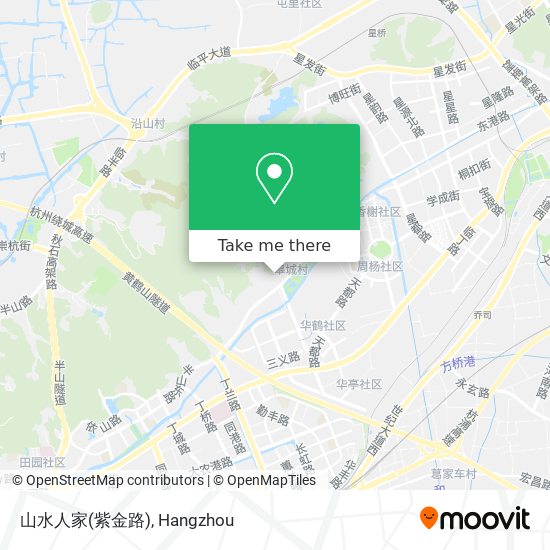 山水人家(紫金路) map