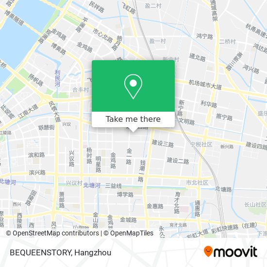 BEQUEENSTORY map