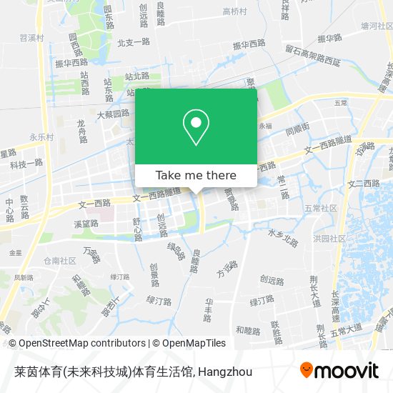 莱茵体育(未来科技城)体育生活馆 map