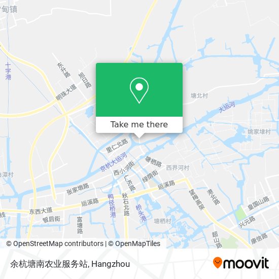余杭塘南农业服务站 map