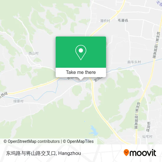 东坞路与将山路交叉口 map