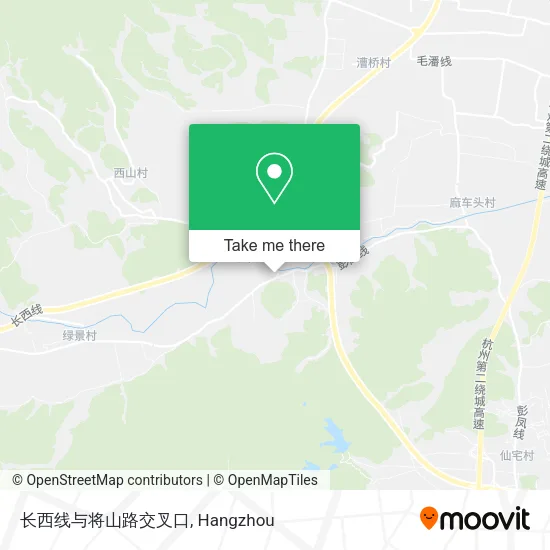 长西线与将山路交叉口 map