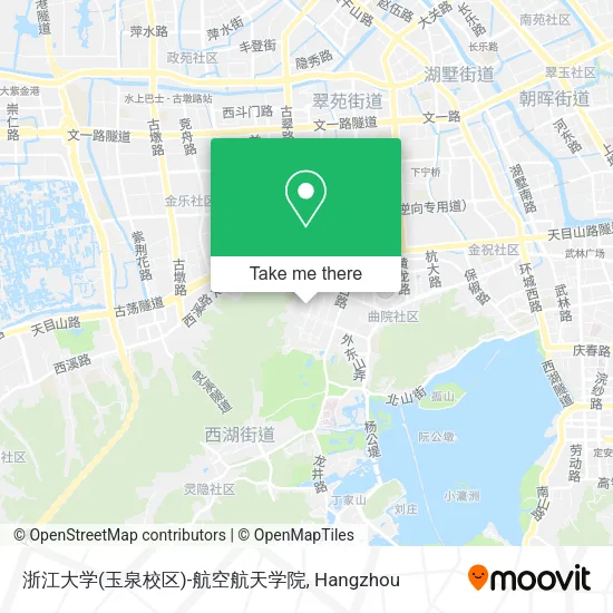 浙江大学(玉泉校区)-航空航天学院 map